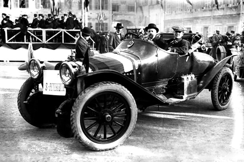 December, 31, 1911 russian team A. Nagel and V. Mikhailoff started their way to Monaco.